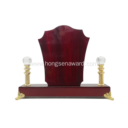 stock cheap price wooden trophy